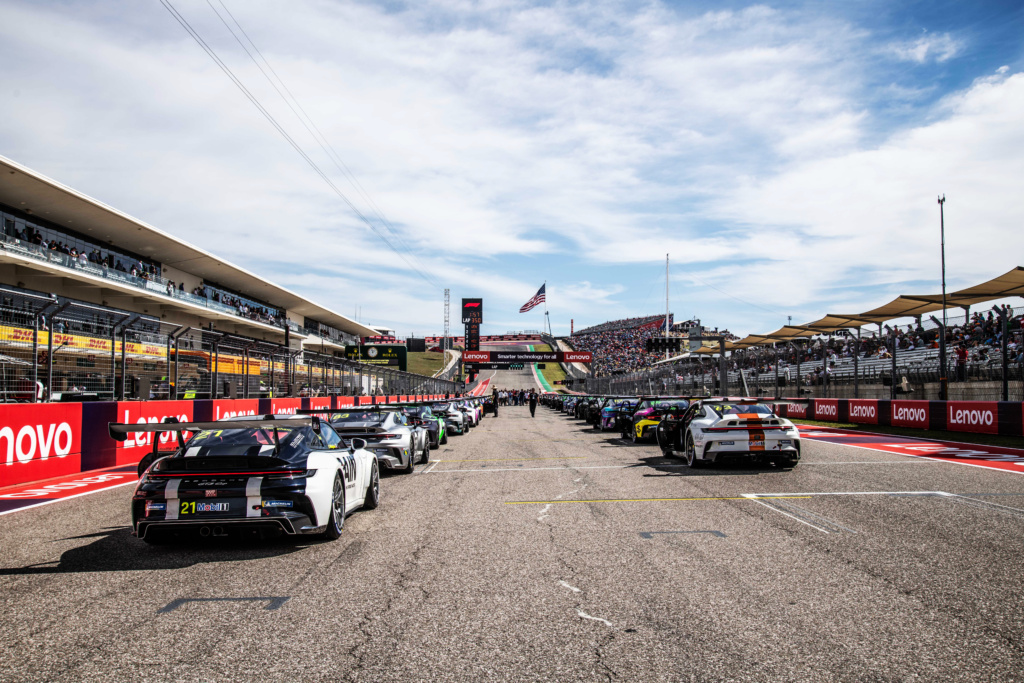 Porsche announces 2024 Carrera Cup North America event calendar