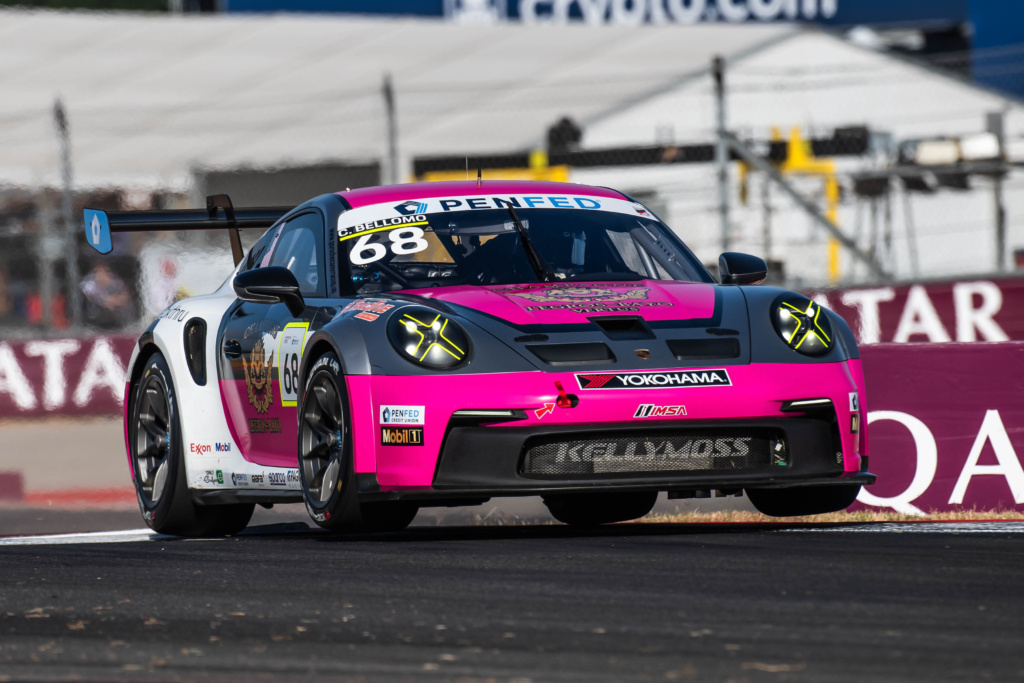 Kellymoss sweeps class pole positions at COTA Porsche Carrera Cup