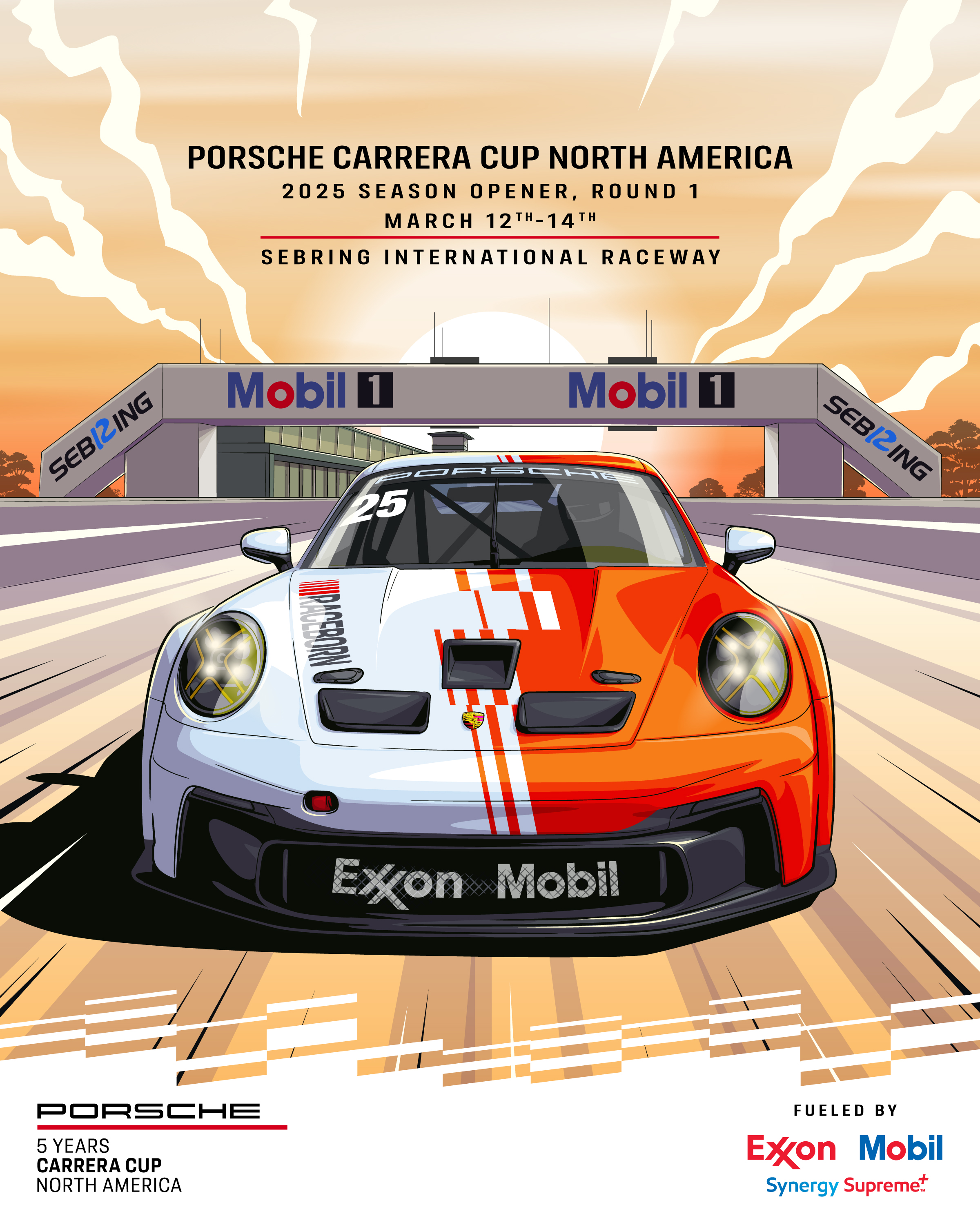 00545 Porsche Carrera Cup 16x20 V3