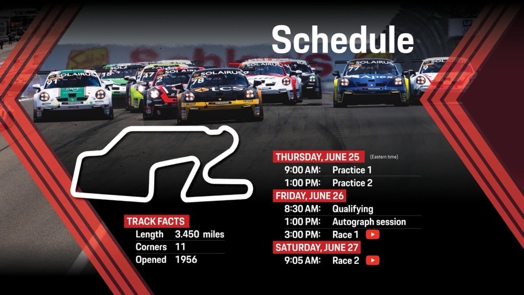 Watkins Glen Carrera Cup 2026