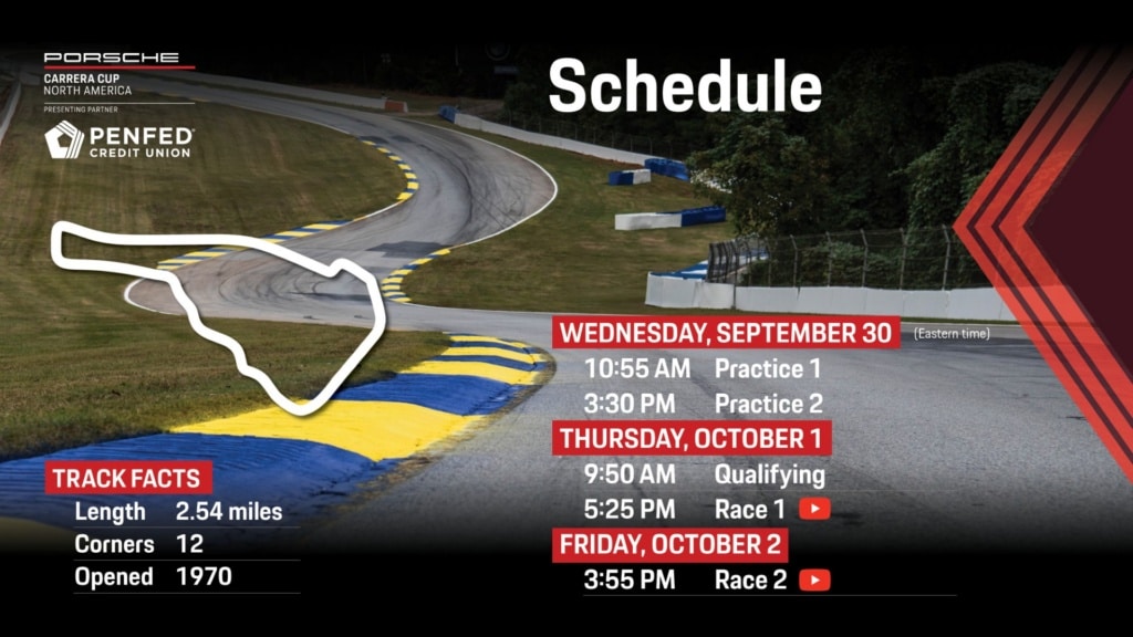 Carrera Cup Petit Le Mans Preview